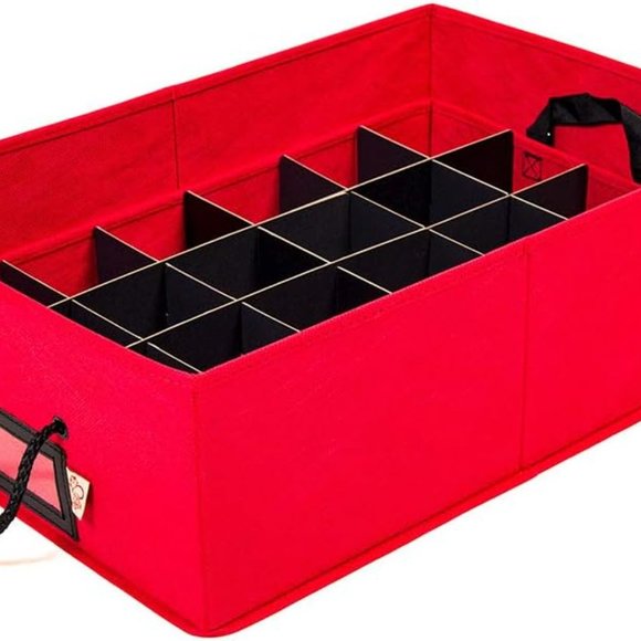 Bags [Christmas Ornament Storage Box with Dividers] - (Holds 48 Ornaments‎ - Picture 6 of 9